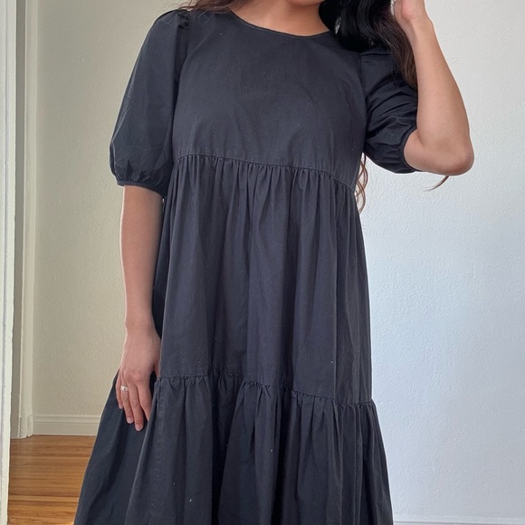 Aritzia Puff Sleeve Maxi Dress - Picture 10 of 10